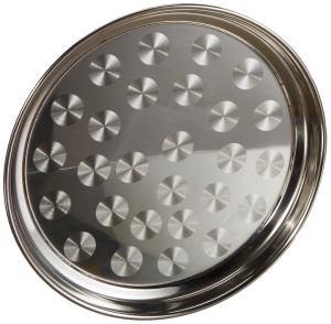 Tava servire inox Lacor Garinox 32 cm Argintiu - Img 4