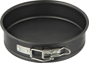 Tava Zenker O 16 cm SPECIAL - MINI, tava mica cu fund plat din tabla de otel, tava rotunda cu acoperire antiaderenta (culoare: negru), cantitate: 1 bucata