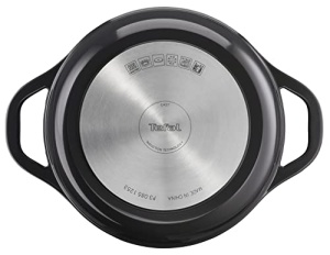 Tefal Air E2554604 Oala din aluminiu turnat 24 cm antiaderenta cu capac gri - Img 12