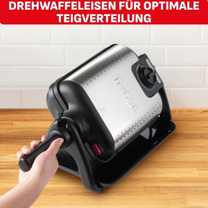 Tefal King Size WM756D Waffeleisen Dubla Placa Functie de Rotatie Antiaderent - Img 3