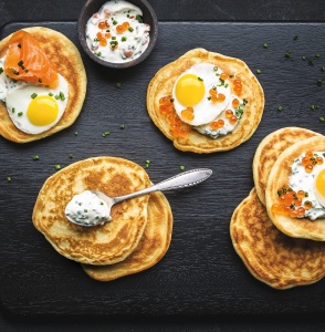 Tefal Simple Cook Mini-Blini B57000 12 cm Antiaderenta Indicator Thermo-Signal - Img 2