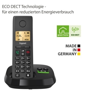 Telefoane fara fir Gigaset Pure 220A Trio functie Call Block agenda 80 contacte negru - Img 5