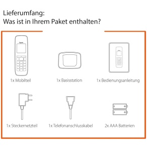 Telefon DECT Gigaset E630 - Robust, IP65, Vibratii, Negru - Img 6