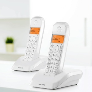 Telefon fara fir Motorola S1202 Alb functie blocare apeluri mod Nu deranja - Img 4