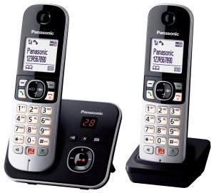 Telefon fara fir Panasonic KX-TG6862 Duo cu LCD mare, Anunturi vocale, Reducere zgomot - Img 2
