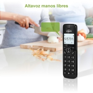 Telefon fara fir pentru seniori VTech CS2000, ecran iluminat, blocare apeluri, negru - Img 5
