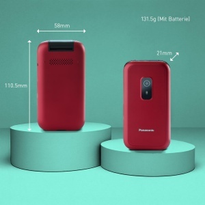 Telefon mobil Panasonic KX-TF600, 4G, 290 ore standby, rosu - Img 7