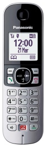 Telefon Mobil Panasonic KX-TGA685, Negru-Silver, Freisprech, Agenda 120 Numere
