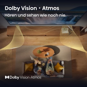 Televizor Hisense 43E7Q 43 inch 4K UHD QLED Smart TV Mod joc Plus Mod Filmaker Dolby Vision Atmos HDR10 HLG HDR Immersive AI 4K Upscaler Dolby MS12 DT - Img 6