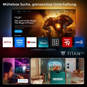 Televizor inteligent Philips Ambilight 48OLED760 4K OLED - Ecran de 48 inchi cu P5 AI Perfect Picture Engine Ultra HD Titan OS Dolby Vision si Atmos S - Img 7