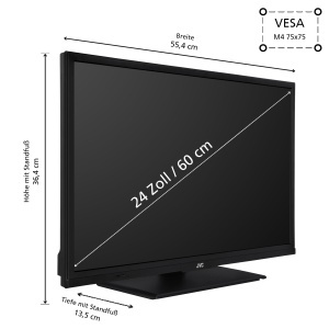 Televizor Smart JVC LT-24VH5455, 24 inch, HD-Ready, HDR, Triple-Tuner - Img 3
