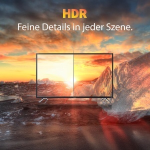 Televizor Smart Sharp 40HE3745E QLED 40 inch Full HD HDR - Img 7