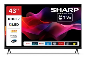 Televizor Smart SHARP 43HM5745E QLED 43 inch 4K UHD cu Dolby Vision HDR