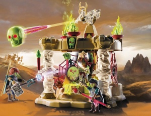 Templu Skelettarmee PLAYMOBIL Novelmore 70751 cu efecte de lumina, pentru copii de la 4 ani - Img 2