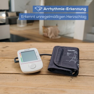 Tensiometru Beurer BM 38, operare simpla printr-un singur buton, masurare precisa prin indicator de repaus, detectare aritmie, afisaj XL, manseta pentru 22-42 cm - Img 4