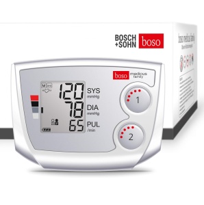 Tensiometru digital de brat BOSCH SOHN boso medicus family, 2 utilizatori, detectare aritmii