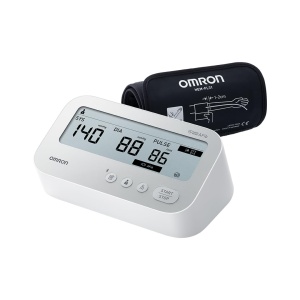 Tensiometru digital OMRON X4 Connect AFib Bluetooth cu detectare fibrilatie atriala - Img 1