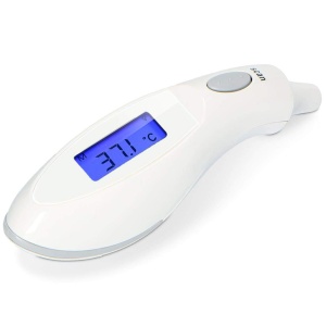 Termometru digital Alecto BC-27 pentru masurarea temperaturii in ureche, alb