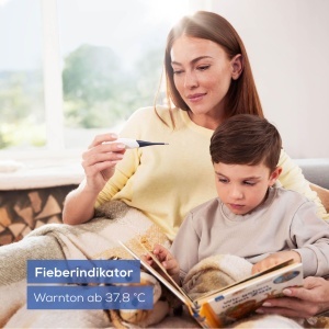 Termometru digital Beurer FT 17, cu varf flexibil, masurare rapida in 10 secunde, albastru-alb - Img 4