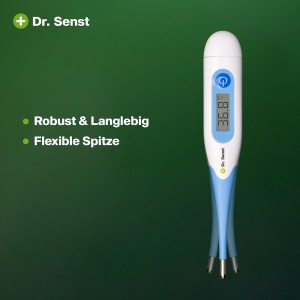 Termometru digital Dr. Senst cu alarma de febra, masurare rapida in 10 secunde - Img 5