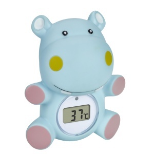 Termometru digital pentru baie TFA Dostmann HIPPO, 0-50C, culoare albastra
