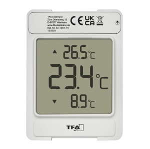 Termometru digital pentru fereastra TFA Dostmann WINDOO, design modern - Img 2