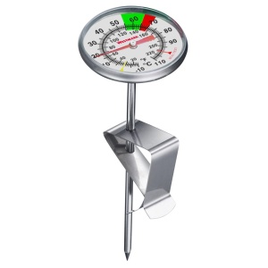 Termometru pentru lapte Westmark cu clip, inox, usor de utilizat