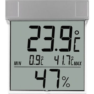 Termometru si higrometru digital TFA Dostmann VISION, exterior, display mare