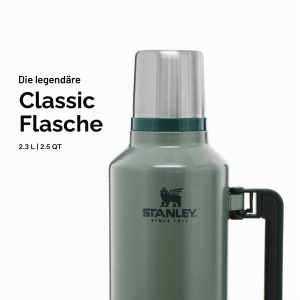 Termos din otel inoxidabil Stanley 1913, 2.3L, culoare verde, BPA-free - Img 4