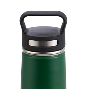 Termosflasca BERGNER 500 ml din otel inoxidabil, verde, rezistenta si usoara - Img 2
