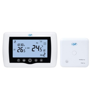Termostat Inteligent PNI CT36, Wireless, WiFi, Culoare Alb - Img 2