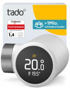 Termostat inteligent tado X cu control prin aplicatie, instalare usoara, economisire energie