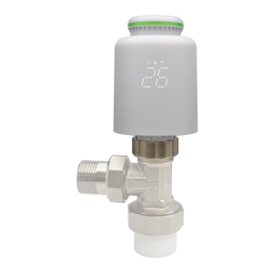 Termostat pentru radiatoare PNI CT24, control smart, alb, 4AA - Img 6