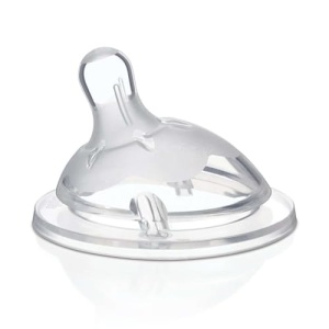 Tetina din silicon Chicco Step UP Nou 2m Debit mediu de aspiratie 1 bucata - Img 2
