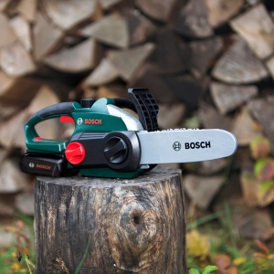 Theo Klein 8399 Bosch Drujba | Replica fidela originalului, potrivita pentru copii | Ferastrau alimentat cu baterii cu efecte luminoase si sonore | Jucarii pentru copii de la 3 ani - Img 6