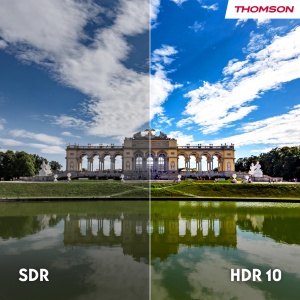 Thomson 40" (100 cm) FHD Smart TV, Wi-Fi, Control vocal, HDR10, Dolby Audio, Tuner triplu (cablu/satelit/antena), HDMI, USB, Netflix, YouTube, Prime Video, Disney+ - 40FT2S35 - Img 8