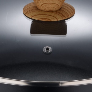 Tigaie BERGNER Earth Black 20 cm din aluminiu cu manere ergonomice, gri - Img 4