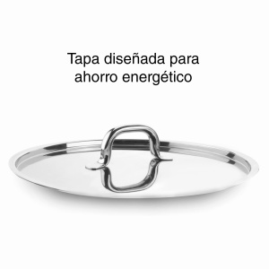 Tigaie cu capac LACOR 54640, diametru 40 cm, argintie - Img 6