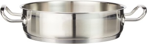 Tigaie cu capac Lacor Eco-Chef 24 cm, otel inoxidabil, design elegant - Img 2