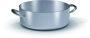Tigaie din aluminiu Ballarini Casser.2m 24, capacitate 3.6 litri, inaltime 85 mm