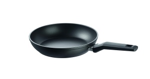 Tigaie din aluminiu Rohe Germany Henry, 20cm, neagra, cu manere din plastic