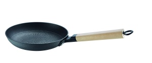 Tigaie din fonta ROHE Germany John, 24 cm, Antiaderenta, Inductie, Negru