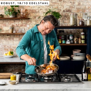 Tigaie din inox Jamie Oliver by Tefal 24cm, inductie, maner din inox, reciclabila - Img 2