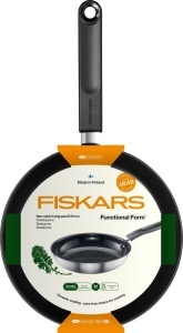 Tigaie Fiskars 24 cm, inox reciclat, ceramica antiaderenta, argintieneagra - Img 6