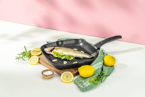 Tigaie Grill Ballarini Vipiteno, 27 cm, Aluminium, Antiaderenta, Rectangulara - Img 5