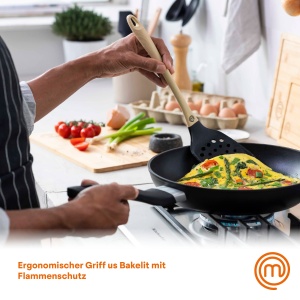 Tigaie MasterChef 24cm, Antiaderenta, Aluminiu, Inductie - Img 2