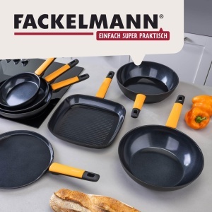 Tigaie pentru clatite Fackelmann Soft O28 cm aluminiu forjat invelis ceramic Greblon CK2 - Img 7