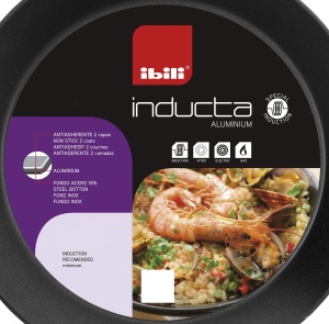 Tigaie pentru Paella Ibili Inducta, Aluminiu, 38 cm, Antiaderenta - Img 7