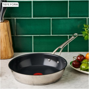 Tigaie Tefal Jamie Oliver Classic Cook 28 cm, antiaderenta, inox, cu termostat - Img 2