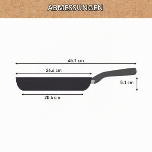 Tigaie Tefal Renew On, 2 bucati, gri, 24 cm, ceramica antiaderenta - Img 2